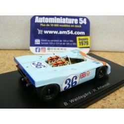 1970 Porsche 908-03 n°36 Waldegard - Attwood Targa Florio  S4625 Spark Model