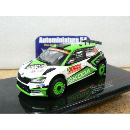 2019 Skoda Fabia R5 Evo n°24 Kopecky - Halttunen Portugal RAM716 Ixo Models