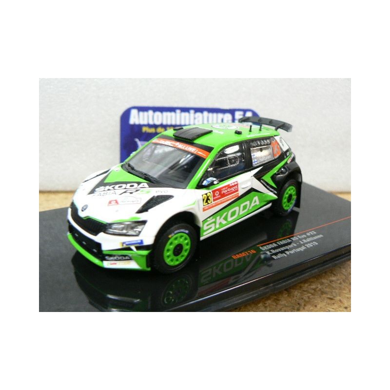 2019 Skoda Fabia R5 Evo n°23 K. Rovanpera - Halttunen Germany RAM716 Ixo Models