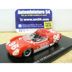 1962 Lotus 19 n°96 Dan Gurney 1st Winner Daytona 43DA62 Spark Model