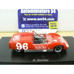 1962 Lotus 19 n°96 Dan Gurney 1st Winner Daytona 43DA62 Spark Model