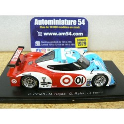 2011 Riley MK XX n°01 Pruett - Rojas - Rahal - Hand 1st Winner Daytona 24H 43DA11 Spark Model