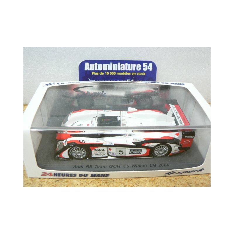 ミニカー 1/18 Audi R8 Team GOH Winner LM 2004 ミニカー 1/18 Audi R8 Team GOH Winner LM 2004 2004 24h Le