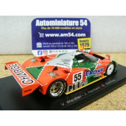 1991 Mazda 787B n°55 Weidler - Herbert - Gachot 1st Winner Le Mans 43LM91 Spark Model