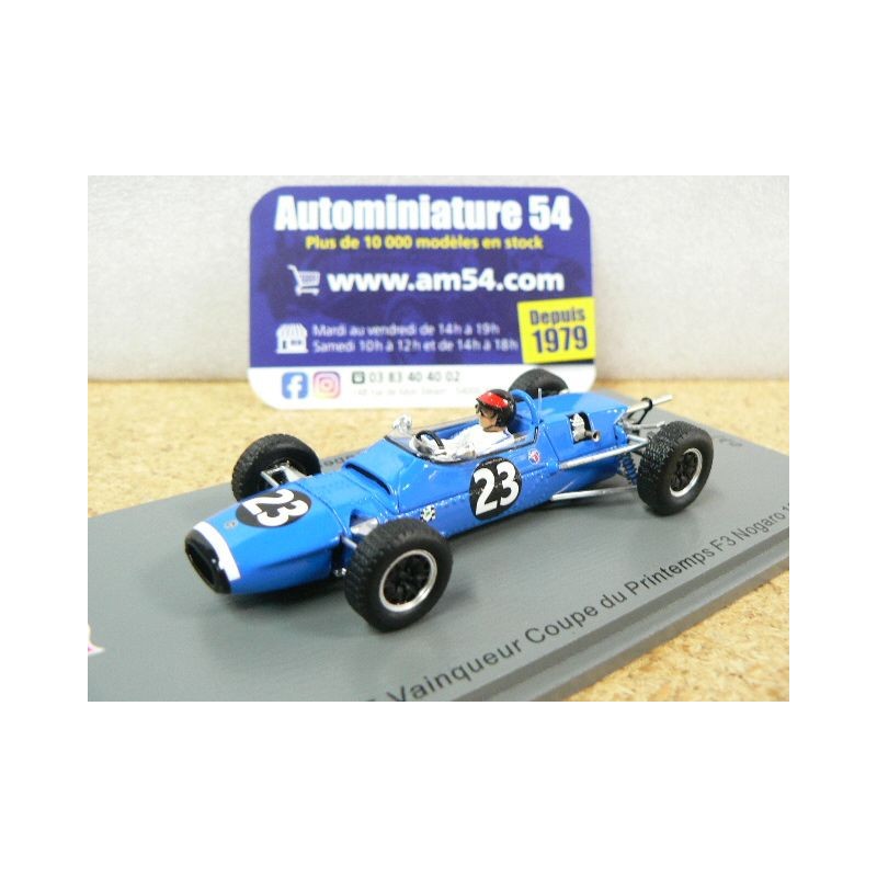 1967 Matra MS5 n°23 Roby Weber 1st Winner Nogaro F3 SF188 Spark Model