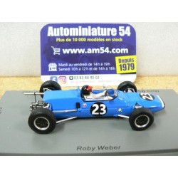 1967 Matra MS5 n°23 Roby Weber 1st Winner Nogaro F3 SF188 Spark Model