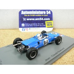 1967 Matra MS5 n°84 Jean Claude Guénard 4th Montlhéry F3 SF189 Spark Model