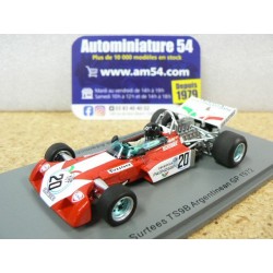 1972 Surtees TS9B n°20 Andréa de Adamich Argentinean GP S3992 Spark Model