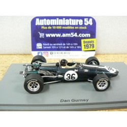 1967 Eagle T1G n°36 Dan Gurney 1st Winner Belgium GP S2399 Spark Model