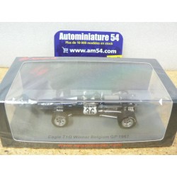 1967 Eagle T1G n°36 Dan Gurney 1st Winner Belgium GP S2399 Spark Model