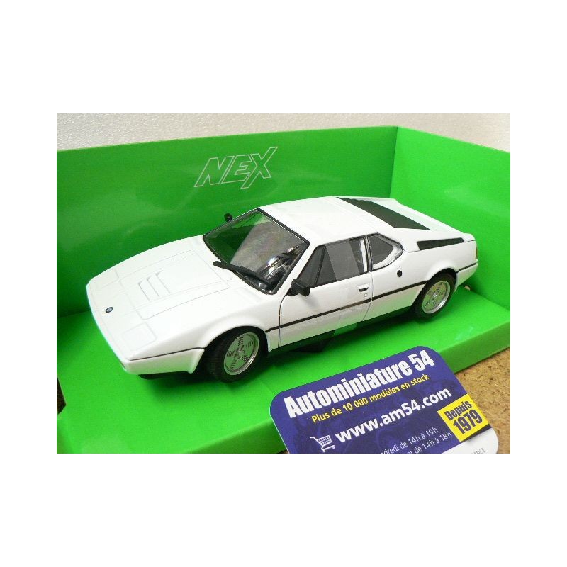 BMW M1 1978 Blanc  24098WW Welly