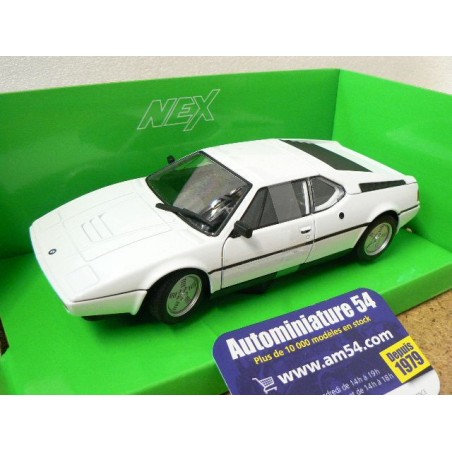 BMW M1 1978 Blanc  24098WW Welly