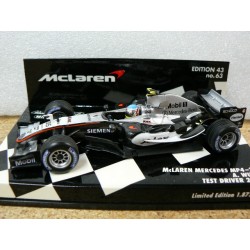 2005 McLaren MP4-20 Wurz Test Driver 530054355 Minichamps