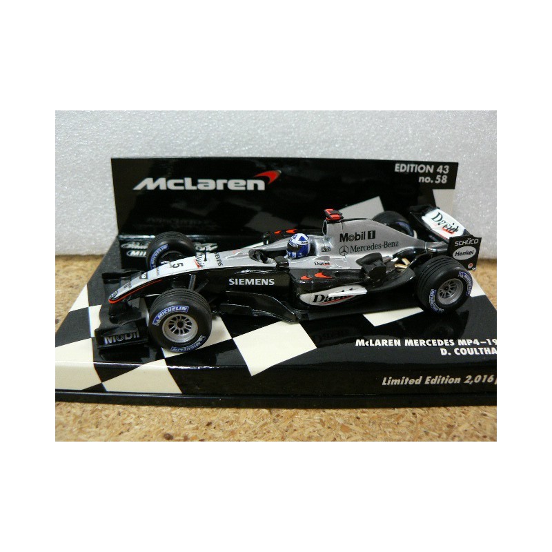 2004 McLaren MP4-19B Coulthard 530044315 Minichamps