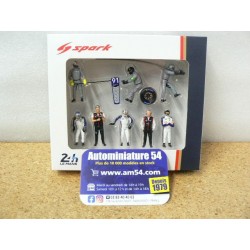2018 Pit Crew Rothmans Set Figurines  Le Mans 43AC012 Spark Model