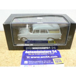 Mercedes 190 Ambulance croix rouge DRK 1961 400037270 Minichamps