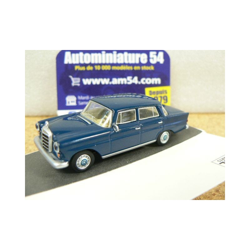 Mercedes 200D w110 Bleu 1/64 452022200 Schuco