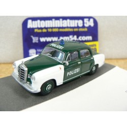 Mercedes 180D W120 Ponton Polizei 1/64 452022300 Schuco