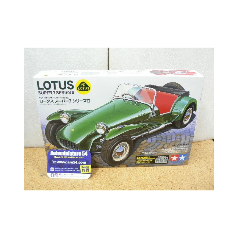 Lotus Super 7 série II 24357 Tamiya Maquette