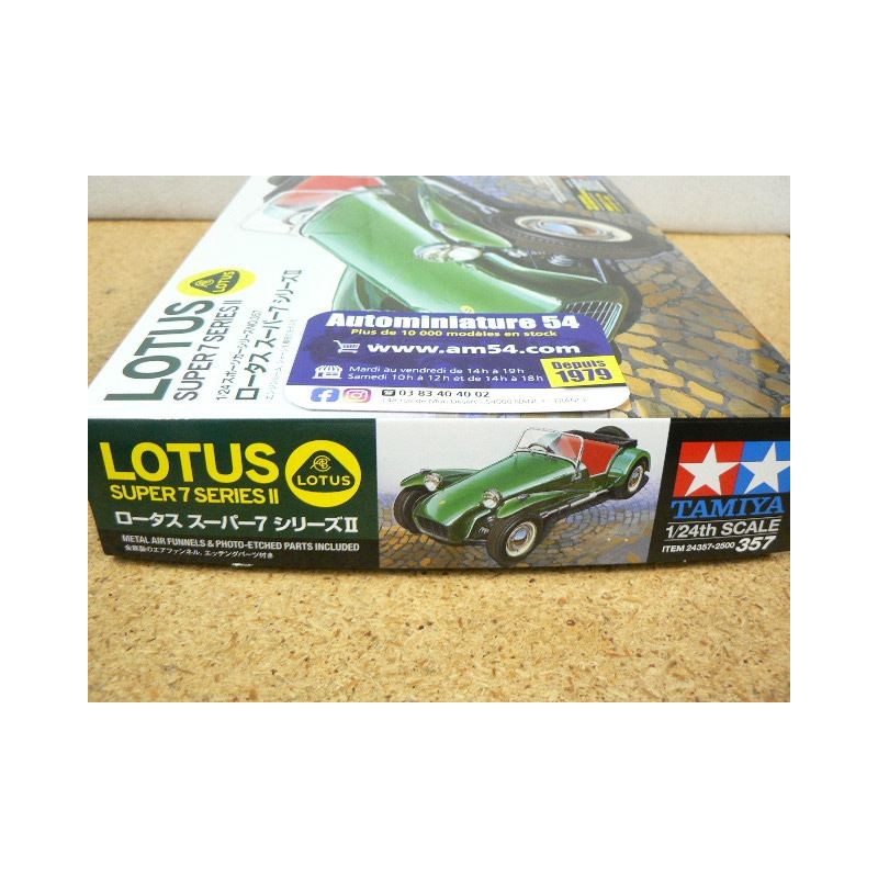 Lotus Super 7 série II 24357 Tamiya Maquette