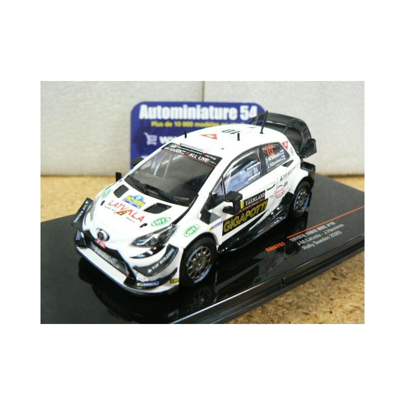 2020 Toyota Yaris WRC n°10 Latvala - Hanninen Sweden RAM757 Ixo Model