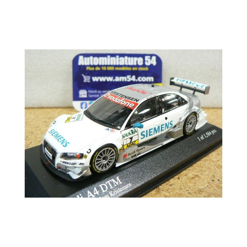 2006 Audi A4 n°7 T Kristensen Team Abt DTM 400069607 Minichamps