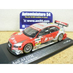 2007 Audi A4 n°11 Mike Rockenfeller Team Rosberg DTM 400079611 Minichamps