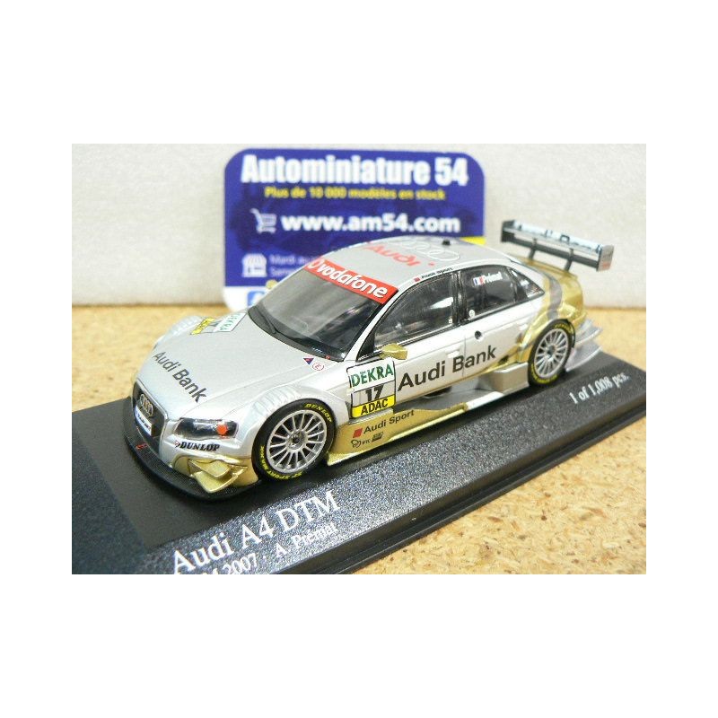 2007 Audi A4 n°17 Alexandre Prémat Team Phoenix DTM 400079617 Minichamps