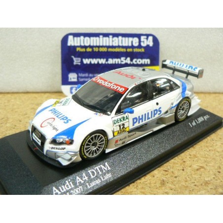 2007 Audi A4 n°12 Lucas Luhr Team Rosberg DTM 400079612 Minichamps