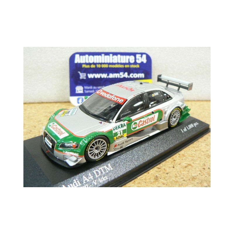 2007 Audi A4 n°21 Vanina Ickx Team Kolles DTM 400071521 Minichamps