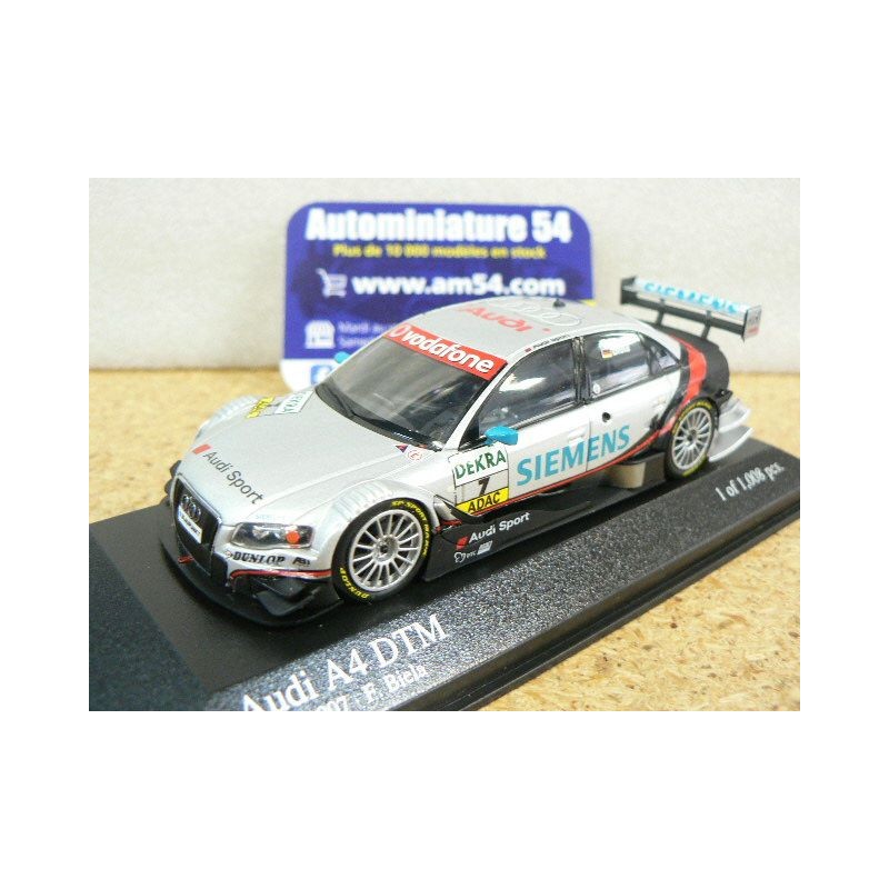 2007 Audi A4 n°7 Franck Biela Team ABT DTM 400071797 Minichamps