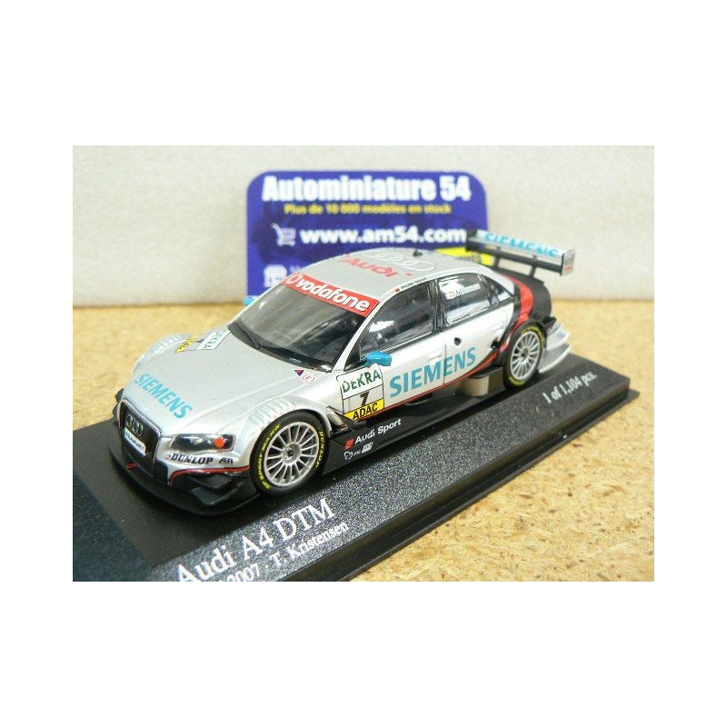 2007 Audi A4 n°7 Tom Kristensen Team ABT DTM 400071707 Minichamps