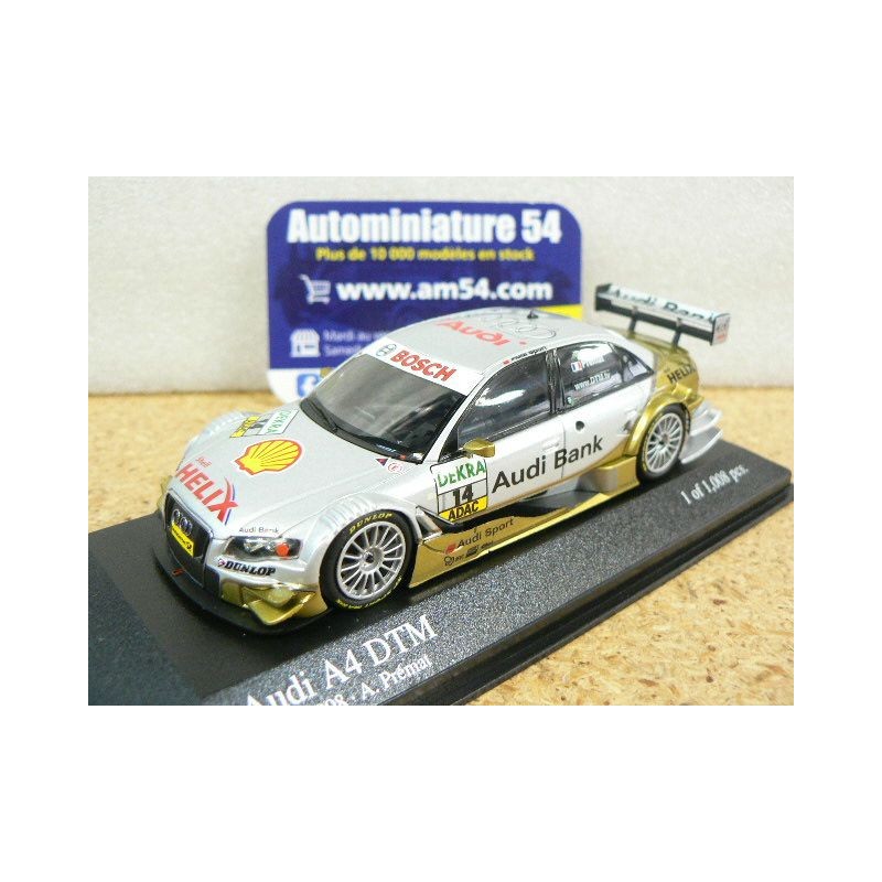 2008 Audi A4 n°14 Alexandre Prémat Team Phoenix DTM 400081714 Minichamps