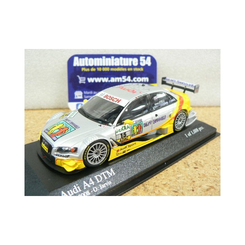 2008 Audi A4 n°15 Oliver Jarvis Team Phoenix DTM 400081715 Minichamps