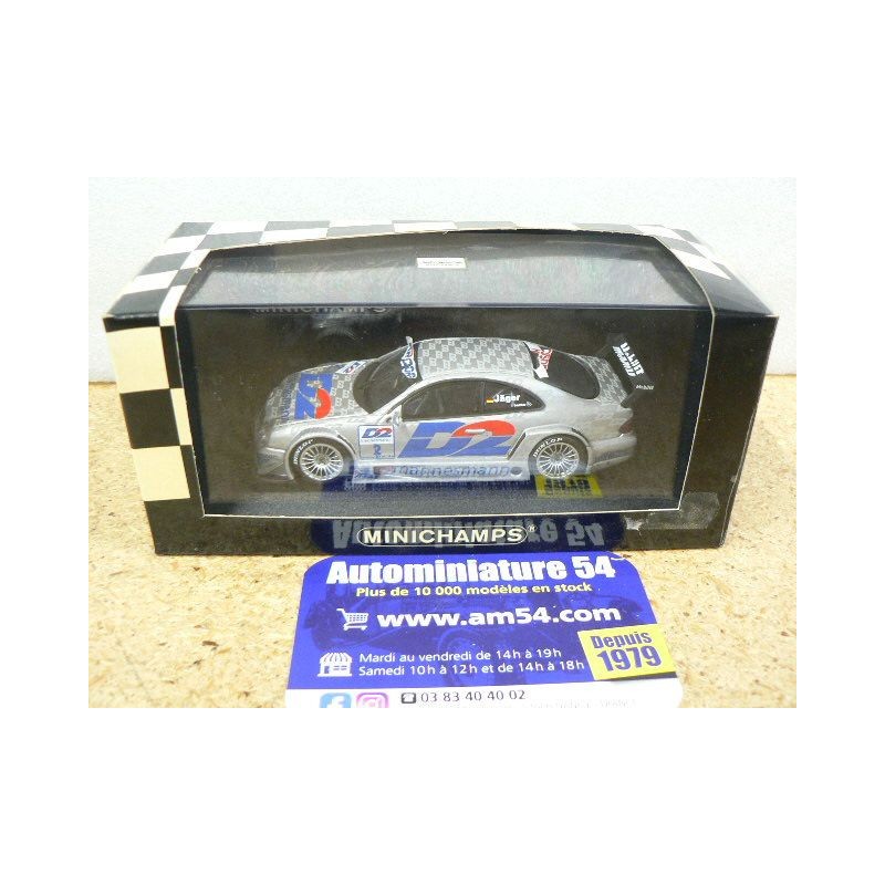 2000 Mercedes CLK n°2 T Jaeger "Attention Pare soleil décollé" Team AMG DTM 430003702 Minichamps