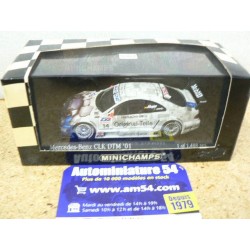 2001 Mercedes CLK n°14  T Jaeger "Attention Pare soleil décollé" Team Persson DTM 430013714 Minichamps