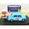 Renault 4cv Rustines + remorque 101042 Eligor