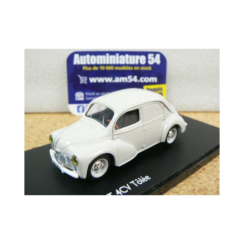 Renault 4cv Tôlée grise 100974 Eligor