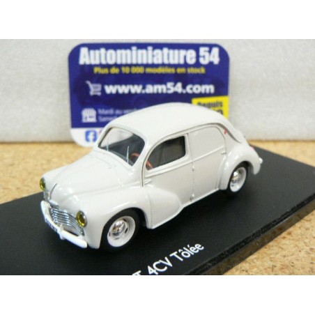 RENAULT 4CV BROWN NOREV 1/43°