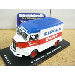 Citroen HY Type H Cirque Sabine Rancy Momaco112 Eligor