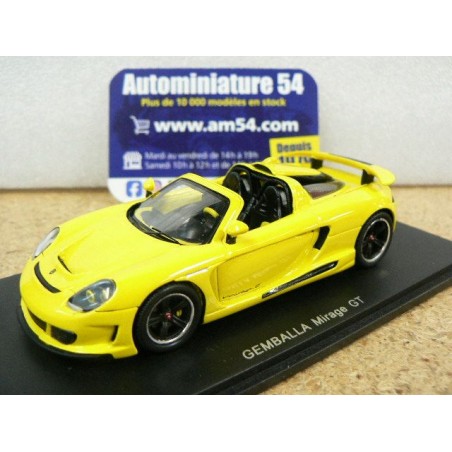 Porsche Gemballa Mirage GT Yellow S0720 Spark Model