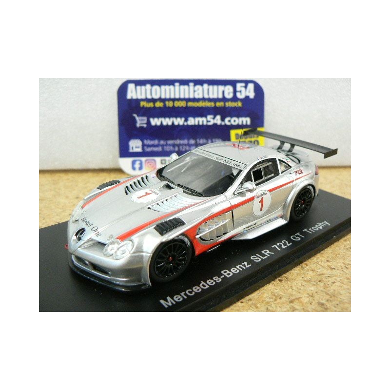 2008 Mercedes SLR 722 n°1 GT Trophy Jean Alesi S1027 Spark Model