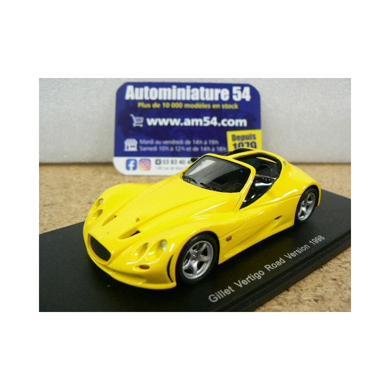 Gillet Vertigo Road Version Yellow 1998 S1460 Spark Model