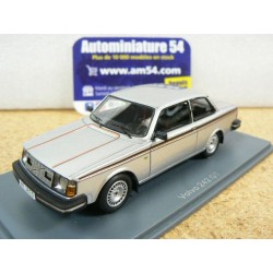 Volvo 242 GT silver 1979 43820 Néo Scale Models