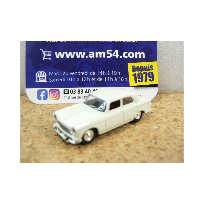 Peugeot 404 White 1968 474447 Norev 1/87