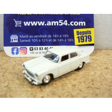 Peugeot 404 White 1968 474447 Norev 1/87