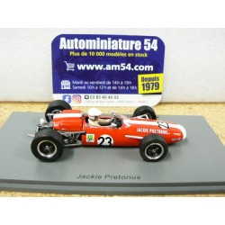 1968 Brabham BT11 n°23 Jackie Pretorius South African GP S7090 Spark Model