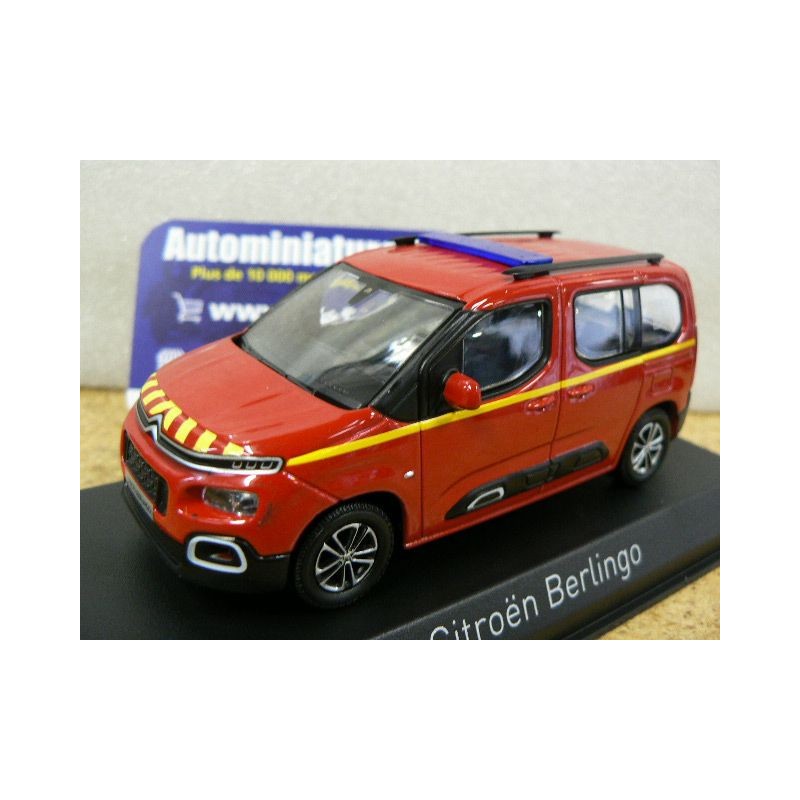Citroen Berlingo Van 2018 Red 155771 Norev