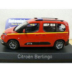 Citroen Berlingo Van 2018 Red 155771 Norev