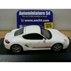 Porsche Cayman S Grand Prix white 2005 400065621 Minichamps